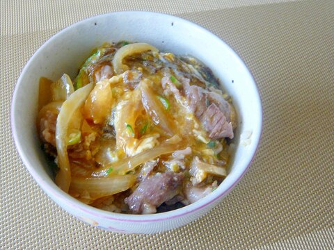 ♥　もずく入り！他人丼　♥